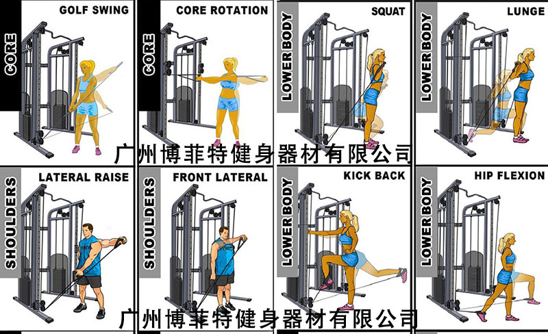 小飛鳥(niǎo)綜合訓(xùn)練器使用圖解